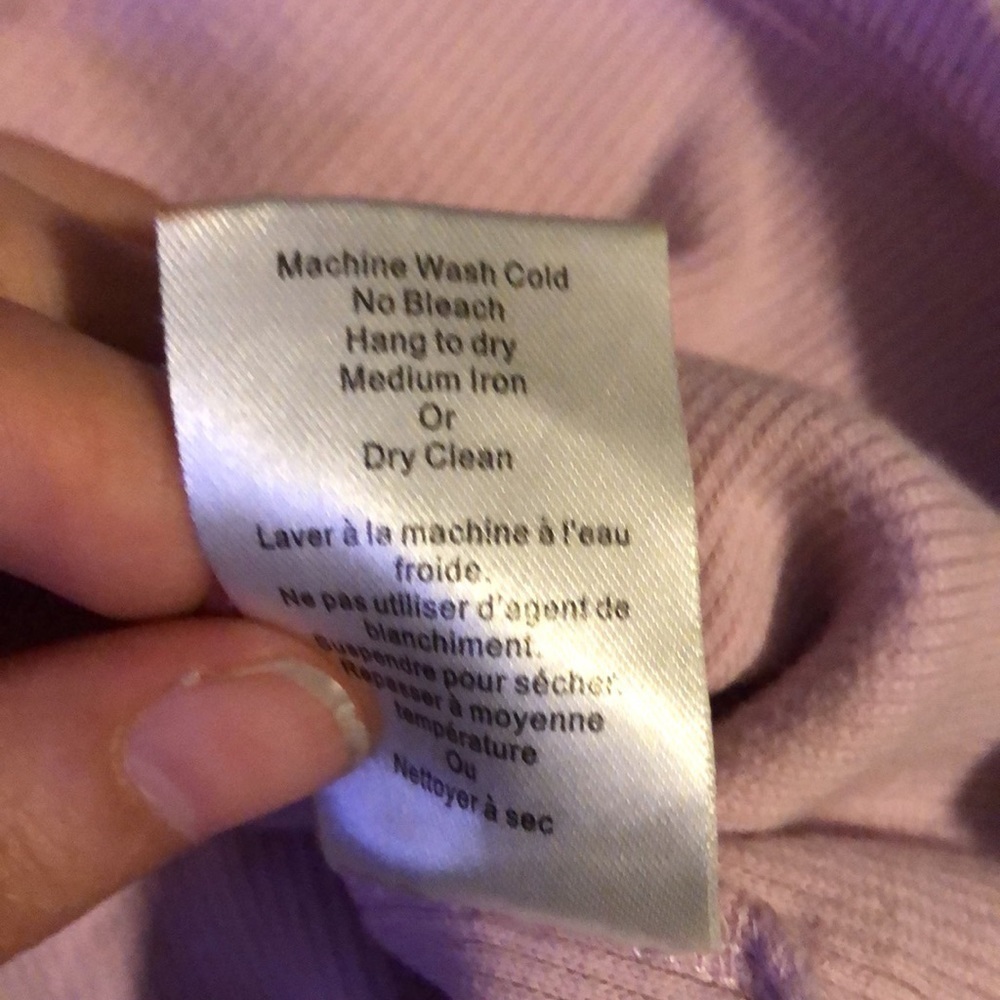 TNA Purple Ribbed Tank Top - Picture 10 of 11